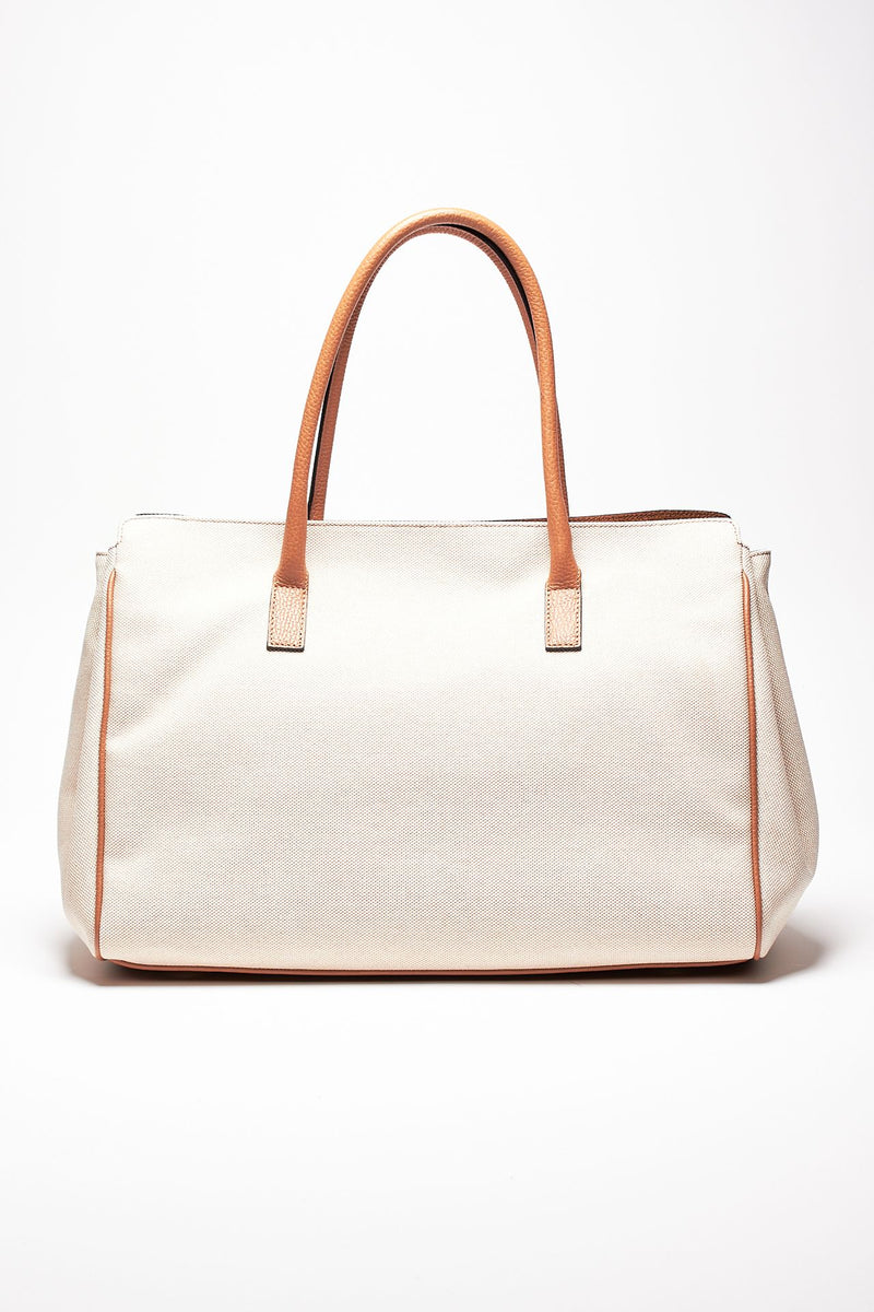 borsa in pelle e canvas soledad cuoio women Avenue 67 - 3