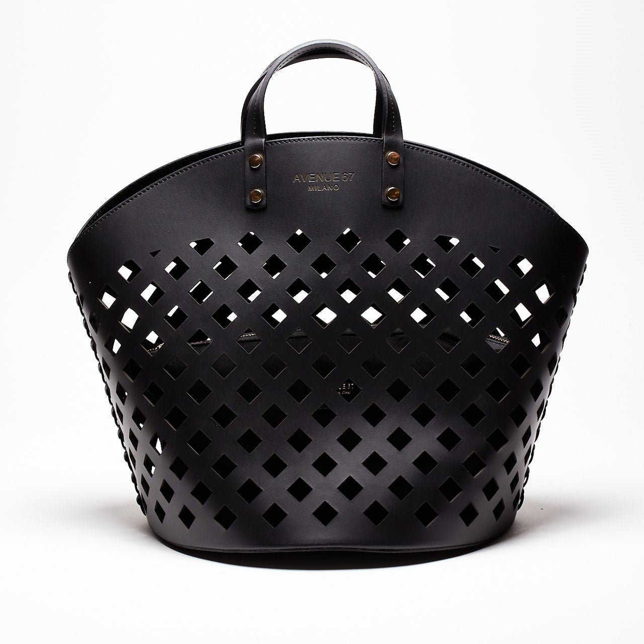 borsa shopper eliza in pelle nero women Avenue 67 - 1