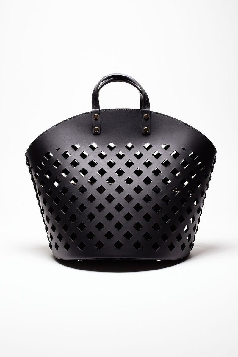 borsa shopper eliza in pelle nero women Avenue 67 - 4
