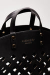 borsa shopper eliza in pelle nero women Avenue 67 - 5