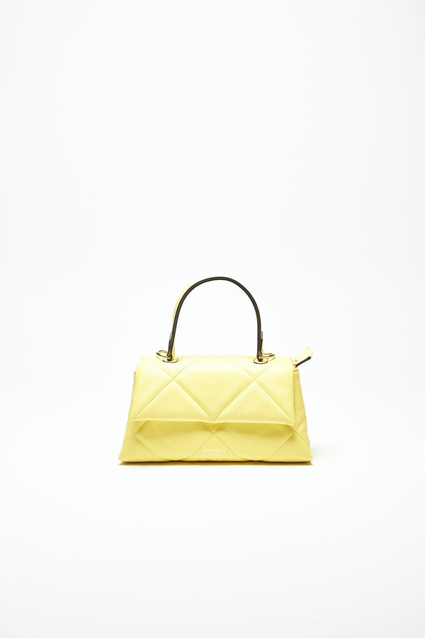 borsa demetra in pelle giallo women Avenue 67