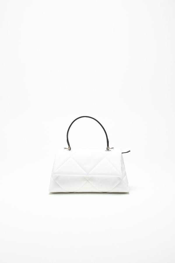 borsa trapuntata demetra in pelle bianco women Avenue 67