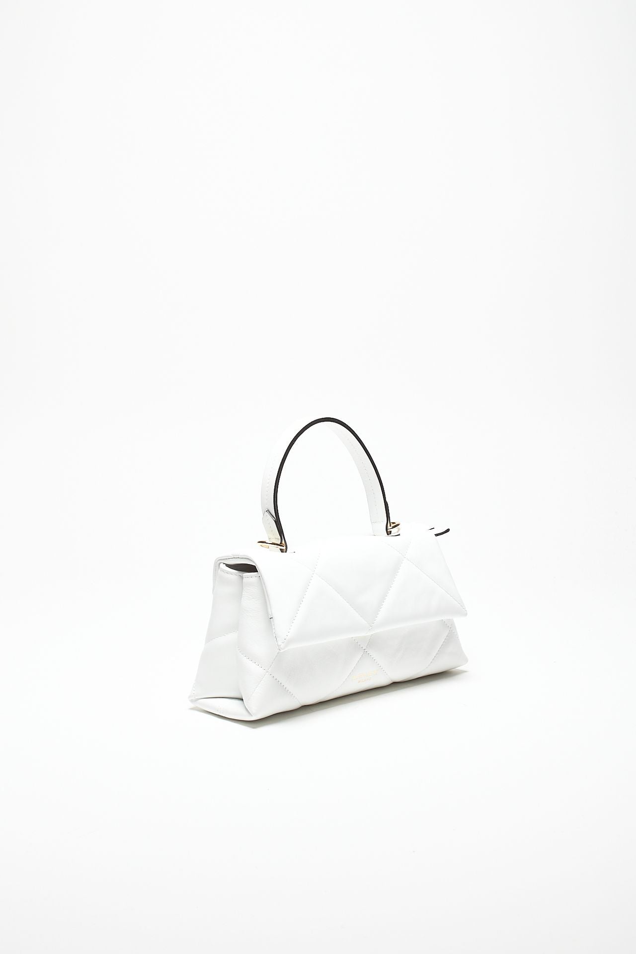 borsa trapuntata demetra in pelle bianco women Avenue 67 - 3