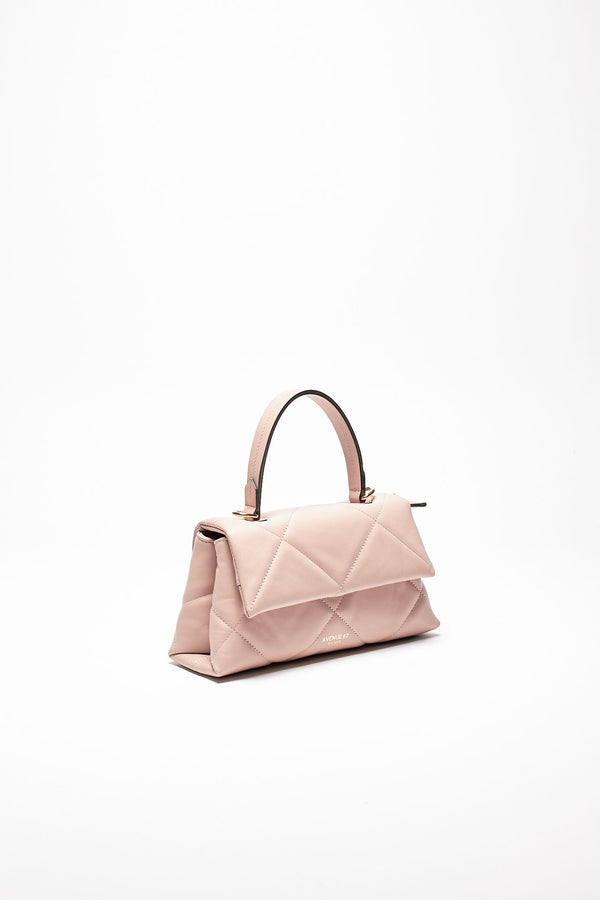 borsa trapuntata demetra in pelle cipria women Avenue 67
