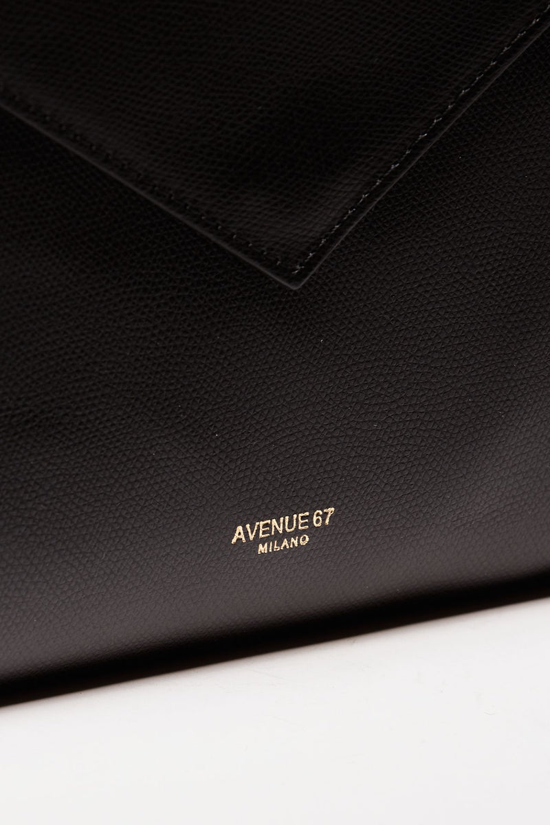 busta bonnie in pelle palmelato nero women Avenue 67 - 4