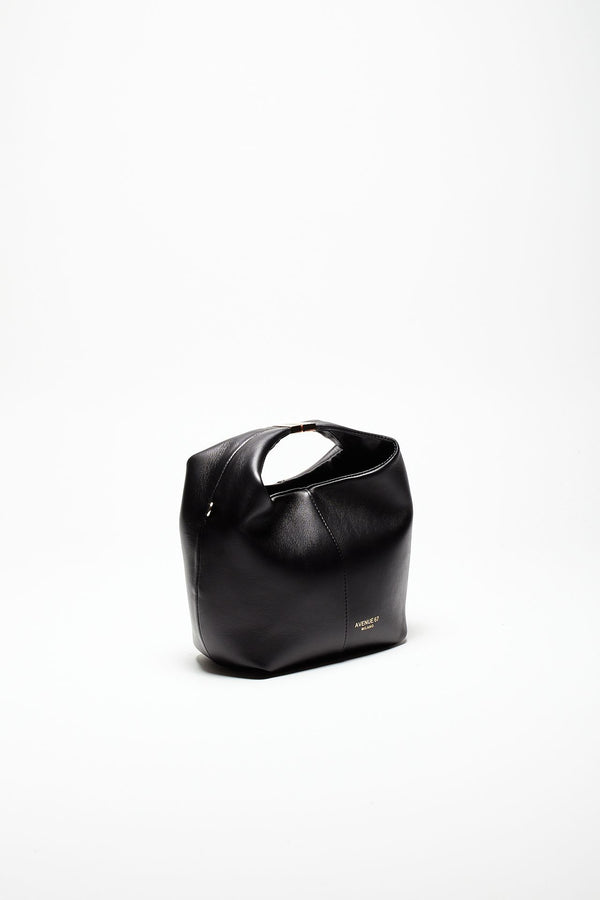 borsa morbida morgana in pelle sauvage nero women Avenue 67