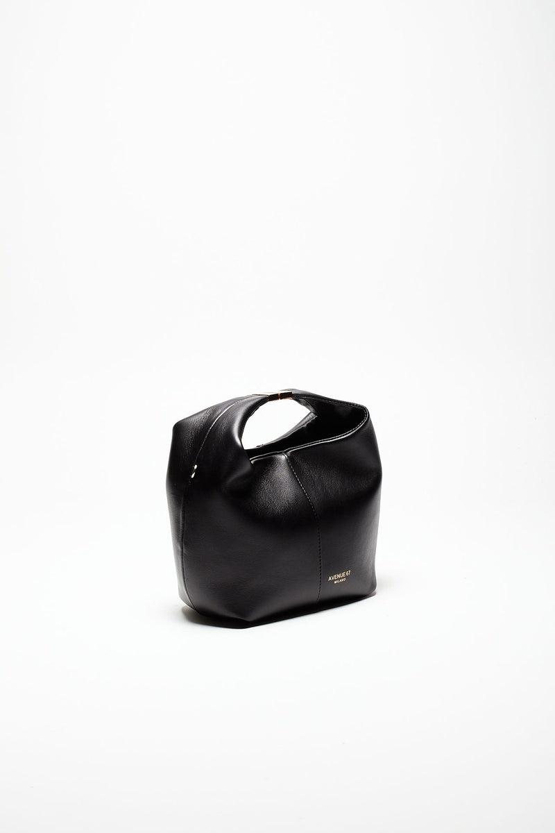 borsa morbida morgana in pelle sauvage nero women Avenue 67 - 2