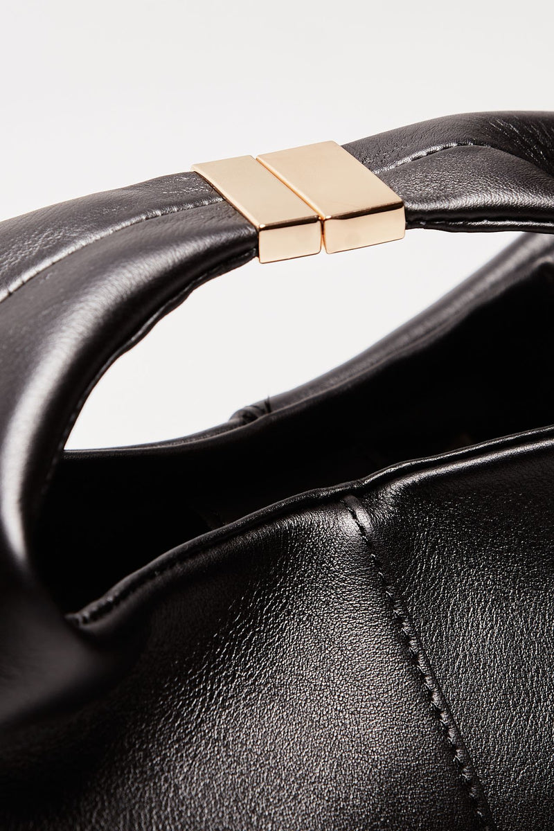 borsa morbida morgana in pelle sauvage nero women Avenue 67 - 6