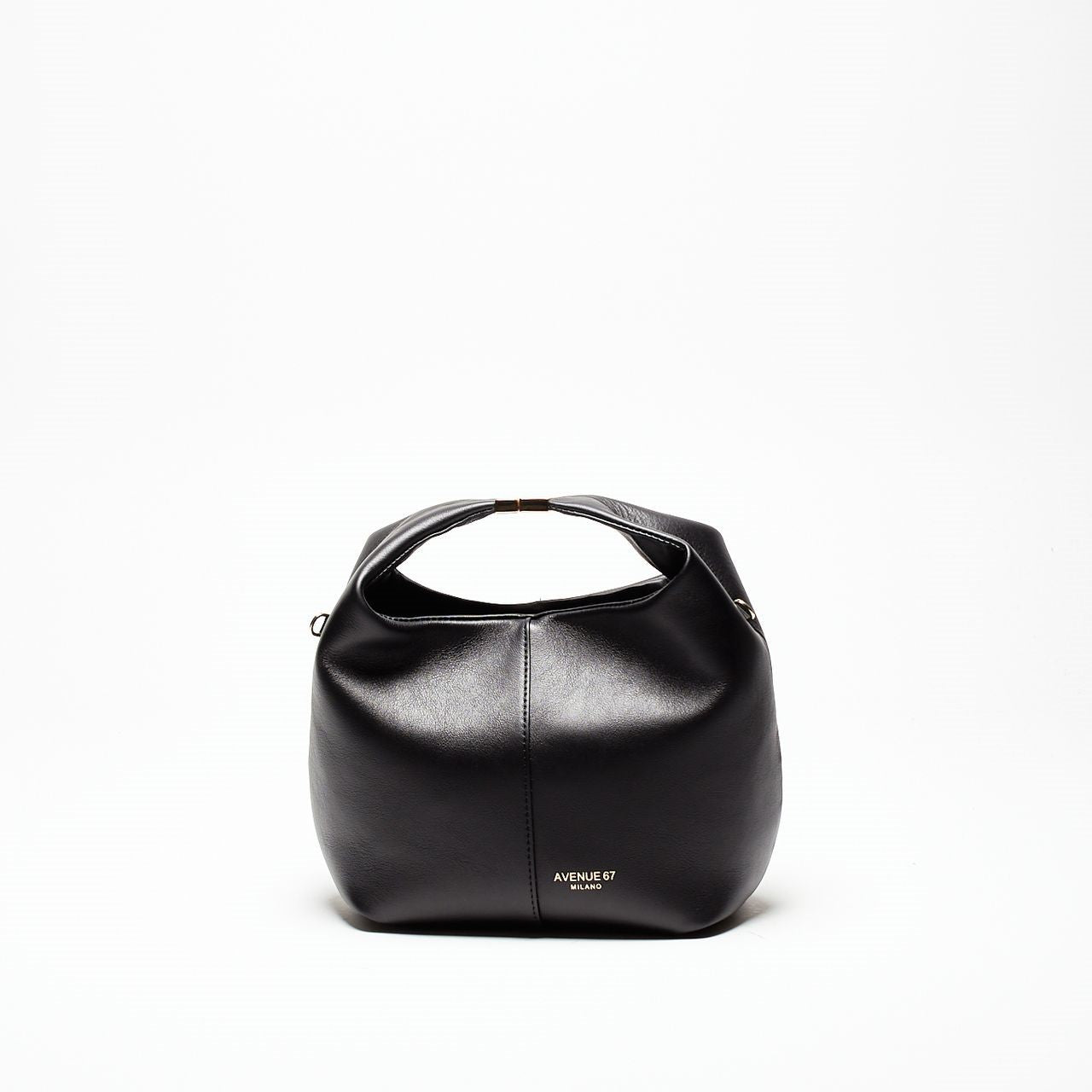 borsa morbida morgana in pelle sauvage nero women Avenue 67 - 7