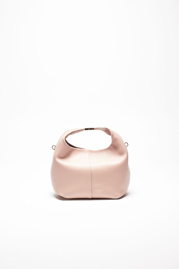borsa morbida morgana in pelle sauvage cipria women Avenue 67
