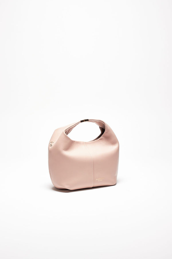 borsa morbida morgana in pelle sauvage cipria women Avenue 67