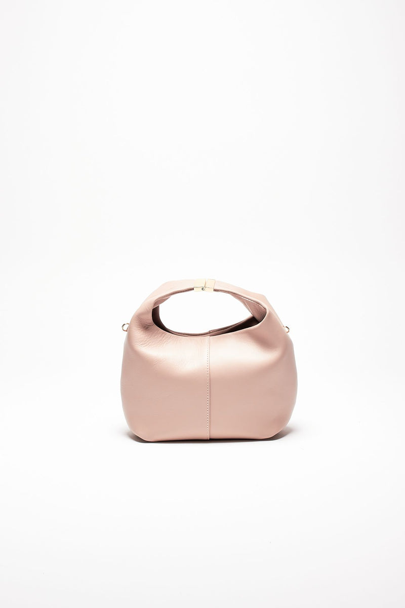 borsa morbida morgana in pelle sauvage cipria women Avenue 67 - 3