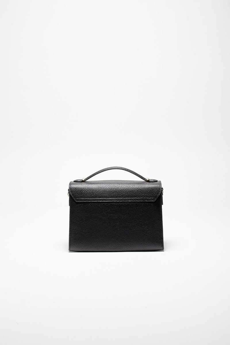 borsa media semirigida rosalie in pelle nero women Avenue 67 - 4