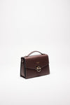 borsa media semirigida rosalie in pelle cioccolato women Avenue 67 - 3