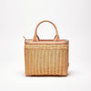 borsa rigida lillith in midollino e pelle women Avenue 67 - 7