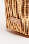 borsa rigida lillith in midollino e pelle women Avenue 67 - 5