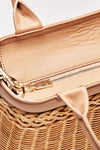 borsa rigida lillith in midollino e pelle women Avenue 67 - 6