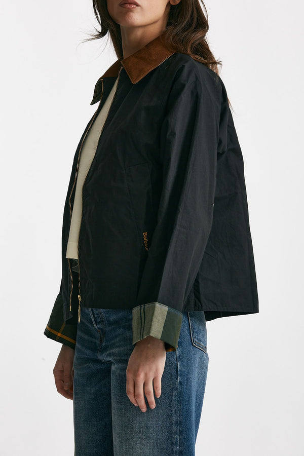 giubbino impermeabile catlin nero women Barbour