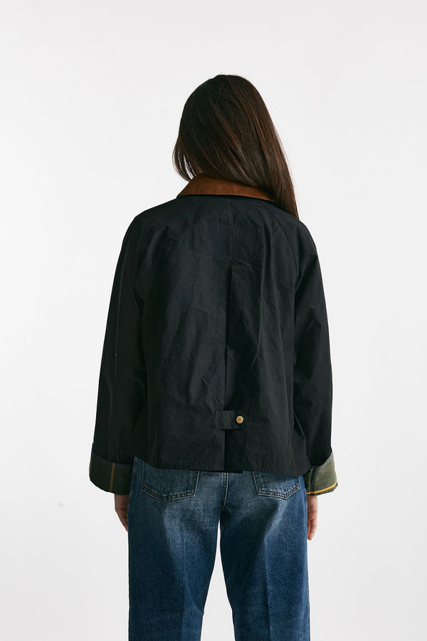 giubbino impermeabile catlin nero women Barbour