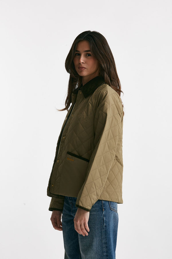 giubbino trapuntato ansie verde women Barbour