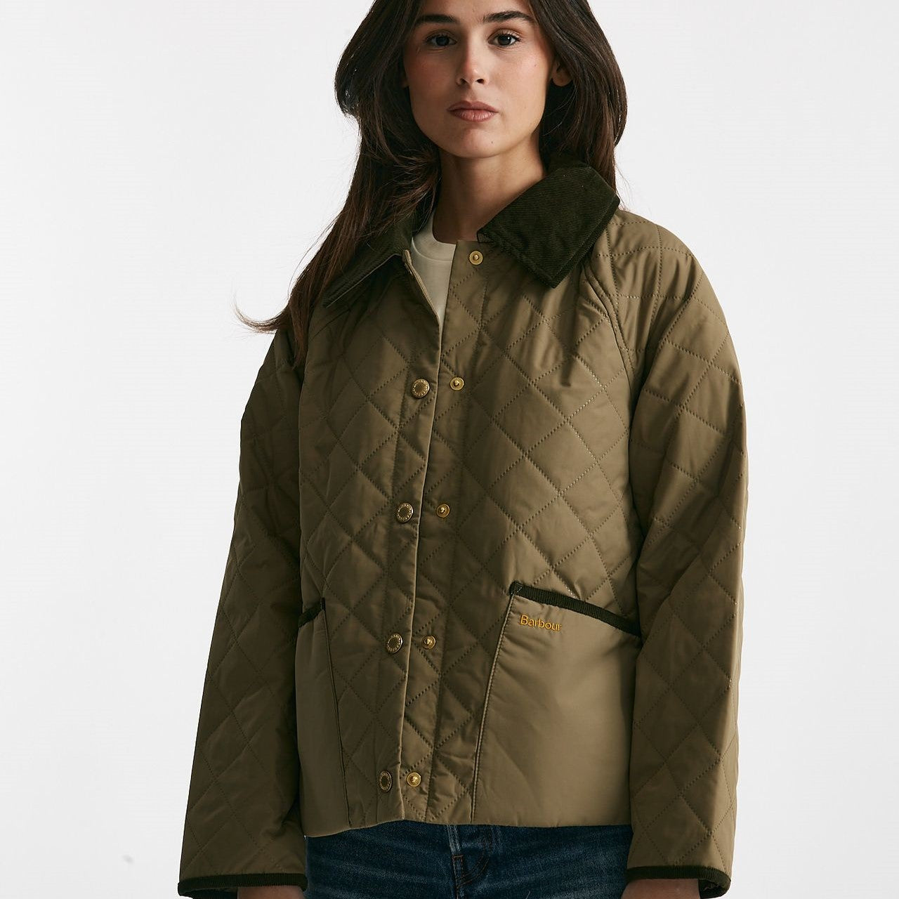 giubbino trapuntato ansie verde women Barbour - 9