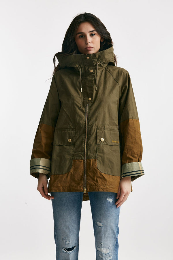 giubbino impermeabile hayley bicolore women Barbour