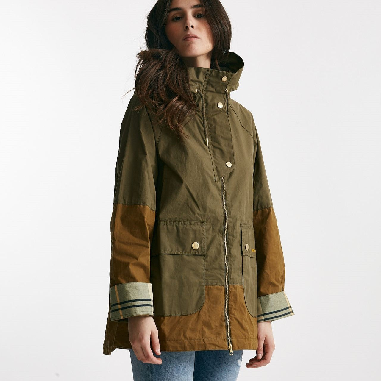 giubbino impermeabile hayley bicolore women Barbour - 9