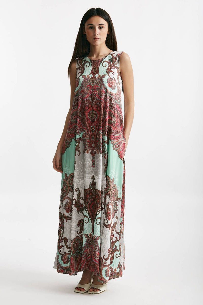 abito senza maniche fantasia women Bellini - 5