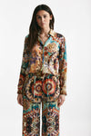 camicia in fantasia multicolore women Bellini - 1