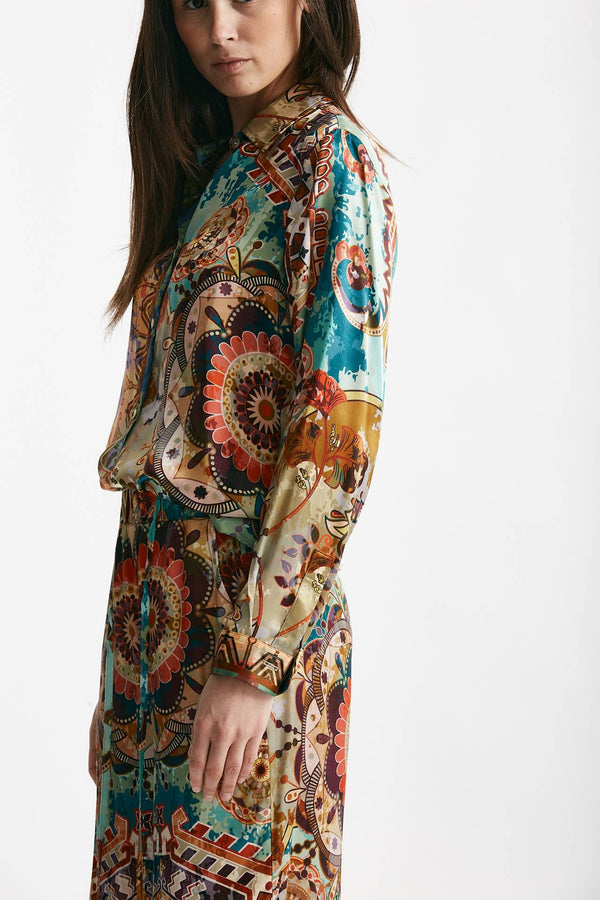 camicia in fantasia multicolore women Bellini