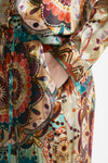 pantaloni fluidi fantasia multicolore women Bellini - 5
