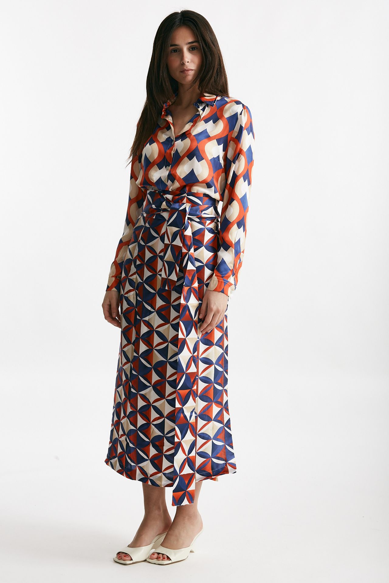 gonna a portafoglio fantasia geometrica women Bellini - 1