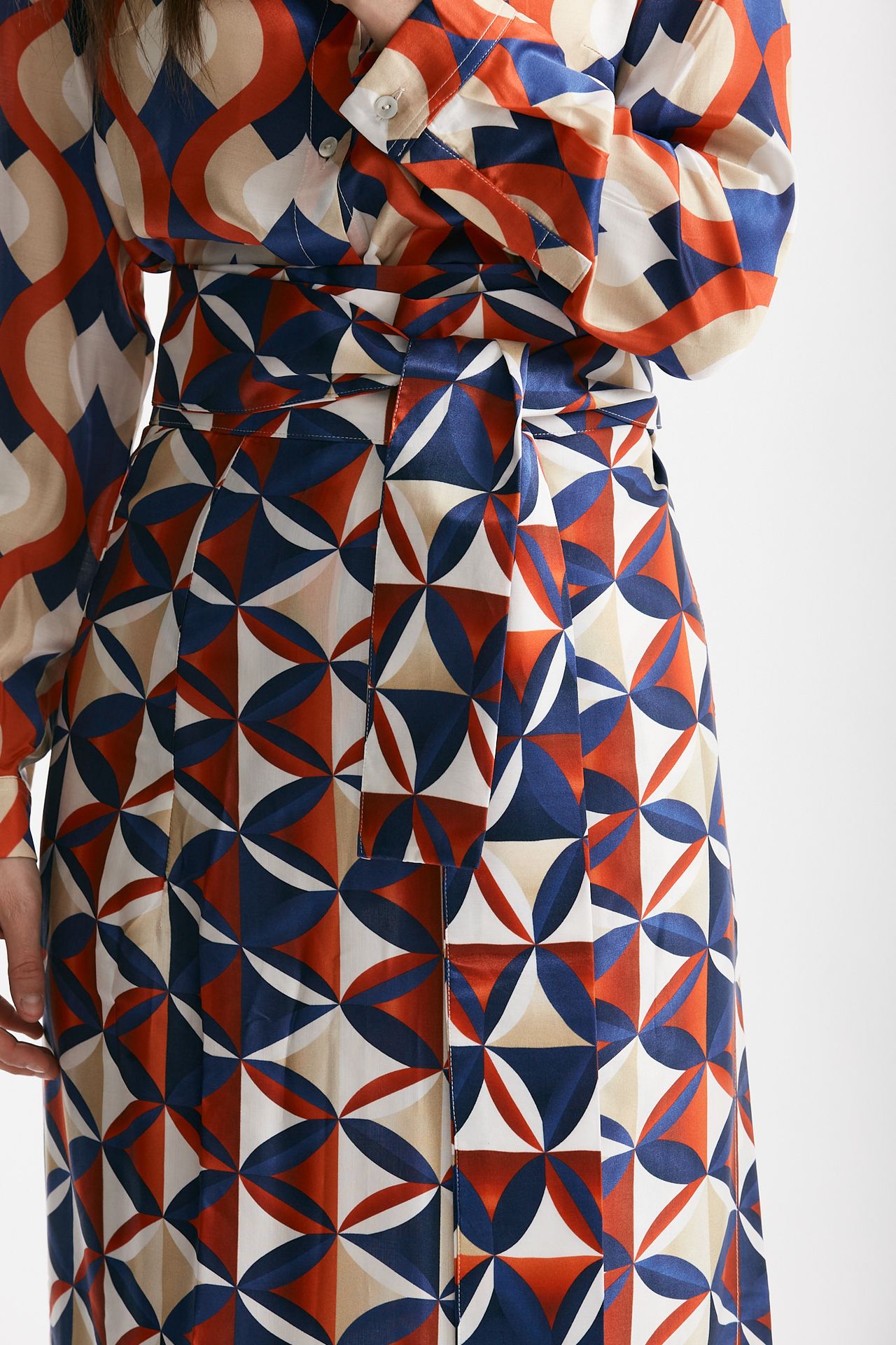 gonna a portafoglio fantasia geometrica women Bellini - 4