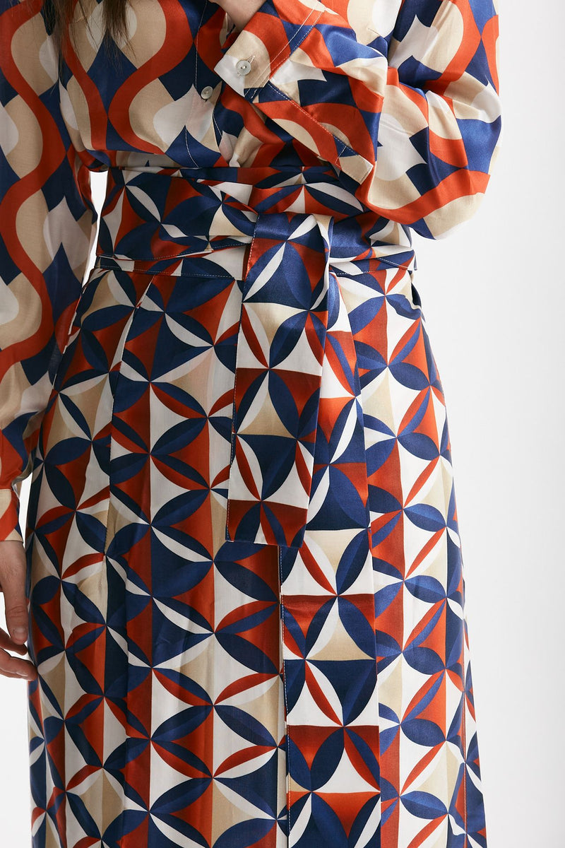 gonna a portafoglio fantasia geometrica women Bellini - 4