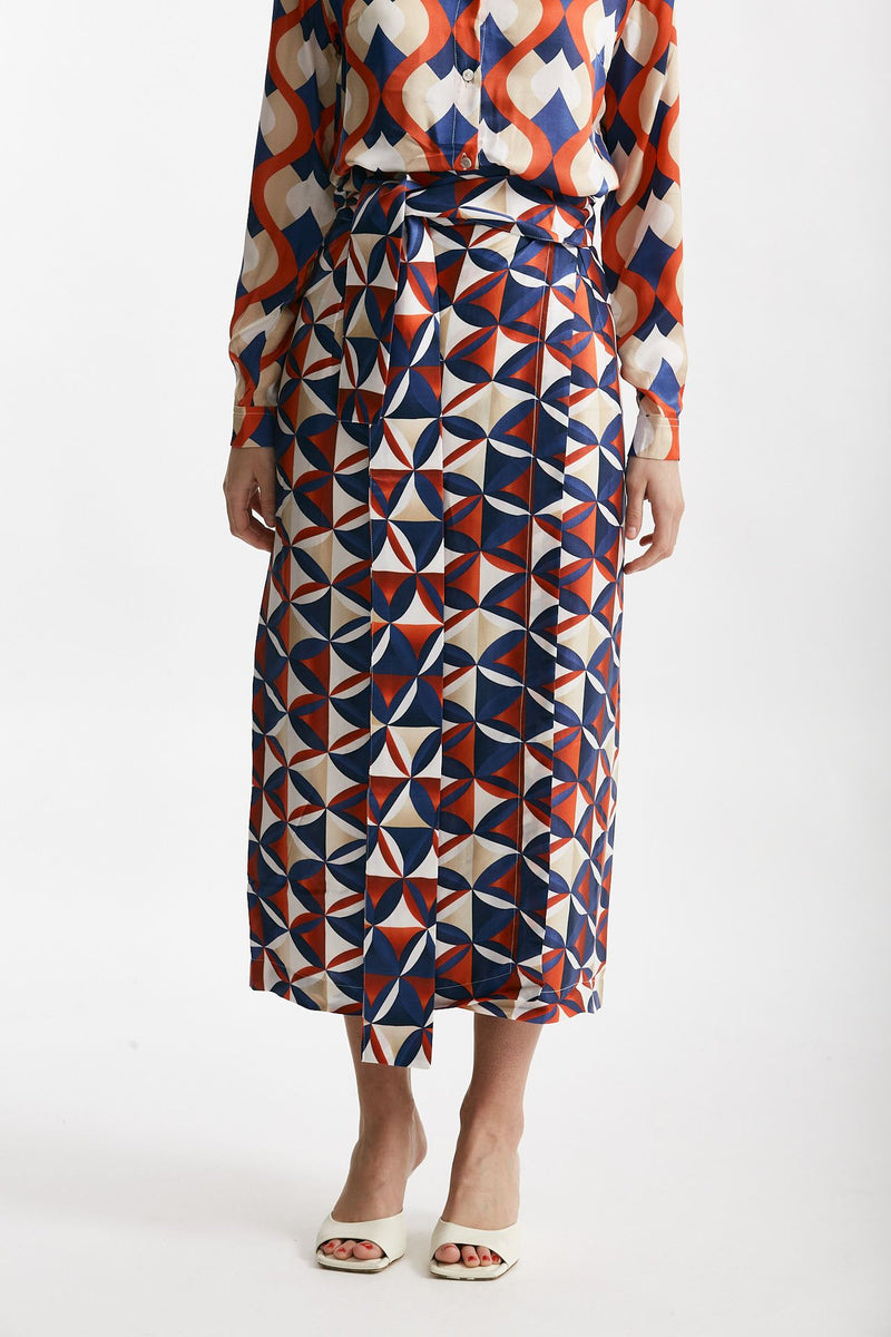 gonna a portafoglio fantasia geometrica women Bellini - 5