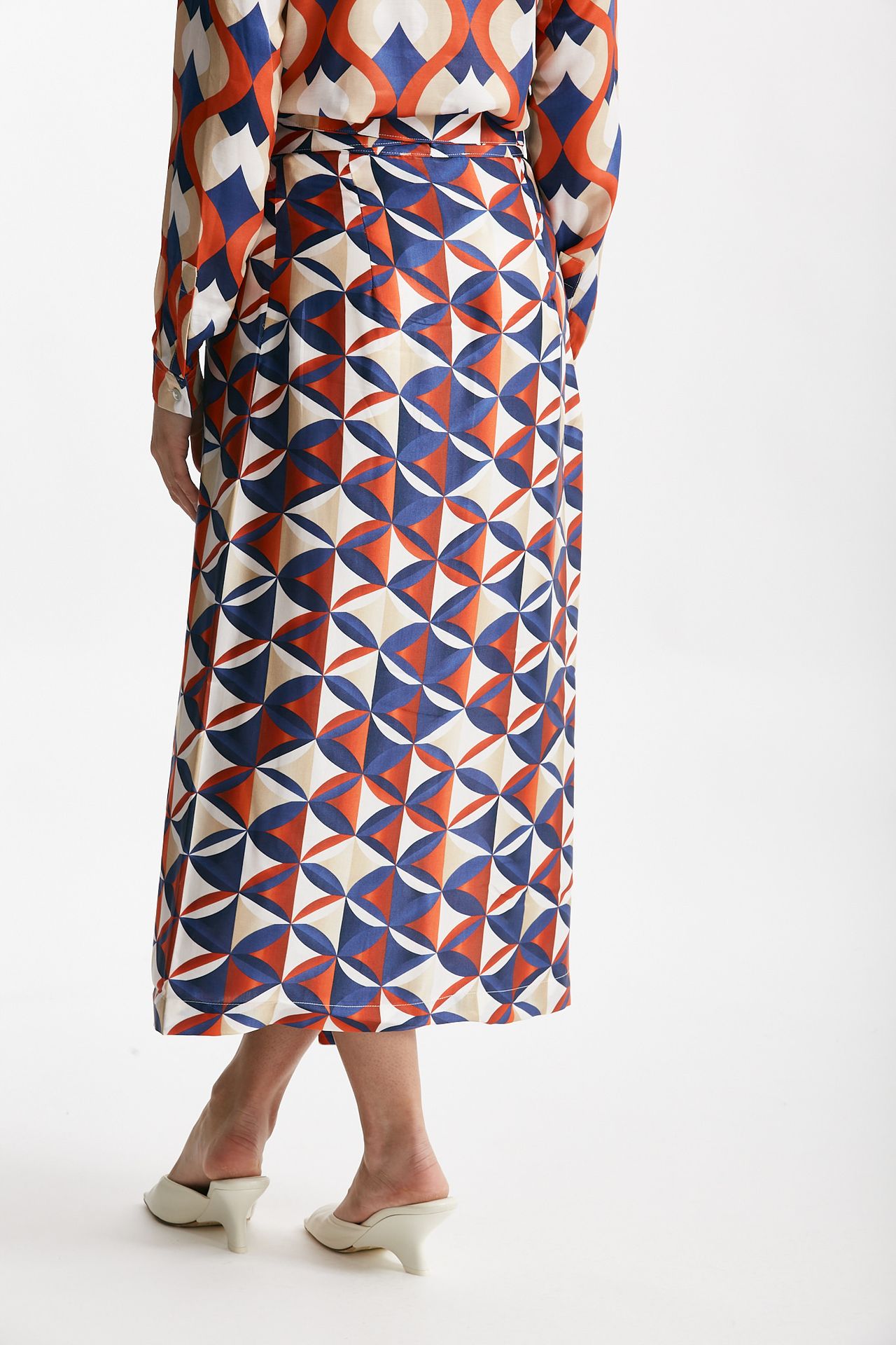 gonna a portafoglio fantasia geometrica women Bellini - 6