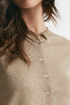 cardigan in lurex oro women Be you - 4