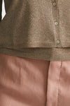 cardigan in lurex oro women Be you - 5