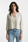 cardigan in lurex argento women Be you - 1
