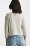 cardigan in lurex argento women Be you - 3