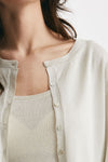 cardigan in lurex argento women Be you - 5