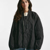 bomber over in nylon grigio scuro women Giorgio brato - 8