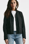 giacca slim in pelle nero women Giorgio brato - 4