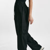 pantalone over fit in tela tecnica nero women Giorgio brato - 9