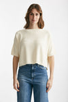 maglia a scatolina panna women Clouds - 1