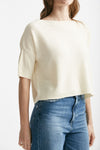 maglia a scatolina panna women Clouds - 4