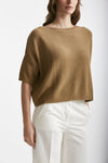 maglia a scatolina cammello women Clouds - 4