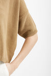 maglia a scatolina cammello women Clouds - 5