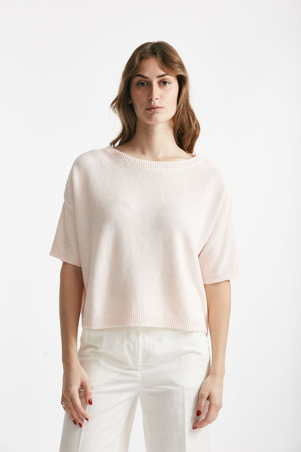 maglia a scatolina rosa chiaro women Clouds