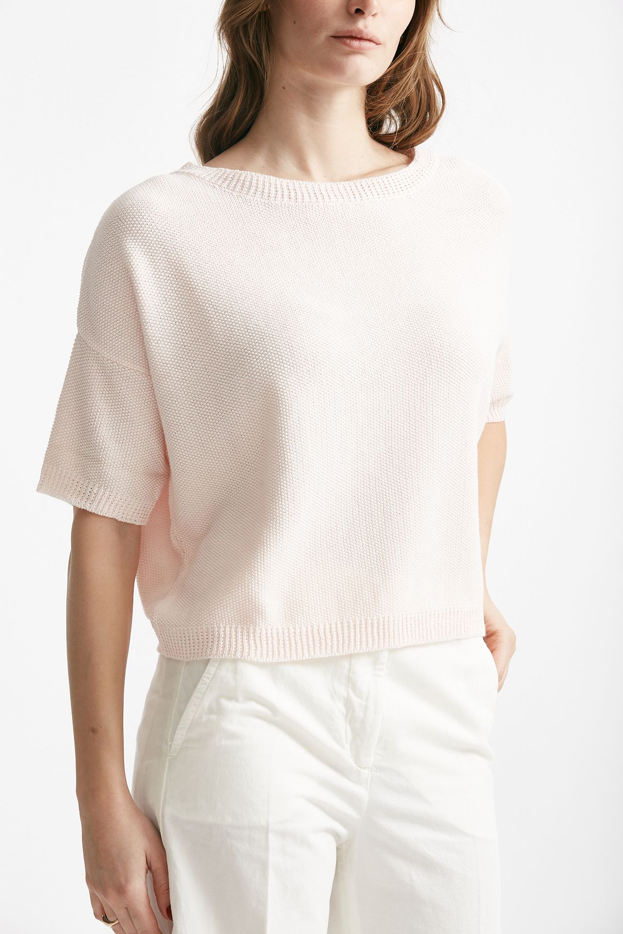 maglia a scatolina rosa chiaro women Clouds - 4